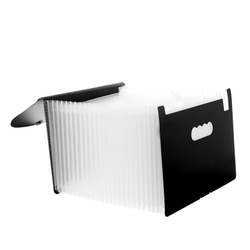 Holibanna Lagiger Büroorganizer mit Großem Fassungsvermögen Flexibler Sicherheitsverschluss Faltbarer Dokumentenhalter für Effiziente Ablage und Sicheren Transport für Büro und Studium Holibanna Lagiger Büroorganizer mit Großem Fassungsvermögen Flexibler Sicherheitsverschluss Faltbarer Dokumentenhalter für Effiziente Ablage und Sicheren Transport für Büro und Studium von Holibanna