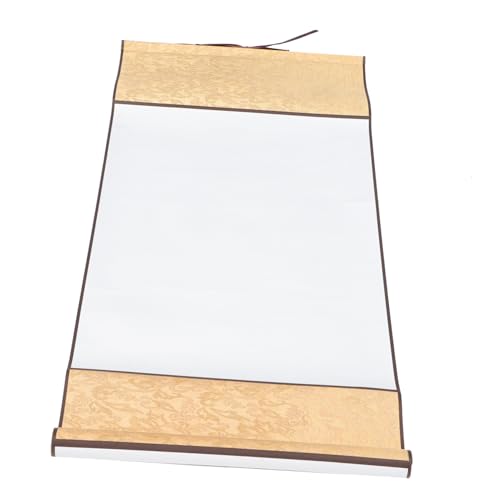 Holibanna Leere Kalligraphie Schriftrolle Hochtemperaturbeständiges Xuan papier für Kalligraphie und Malerei Dekorative Chinesische Malrolle für Anfänger und Künstler Multifunktional zum von Holibanna