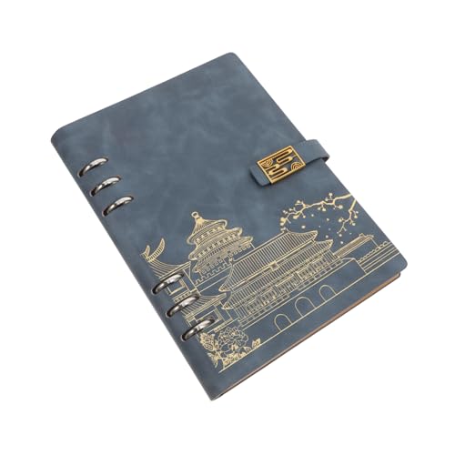 Holibanna Loseblattnotiz notizbuch tägliches Reisetagebuch College-Schulbedarf Reisetagebuch für frauen Tägliches Schedule -Notebook Notizbücher schreiben Planungsbuch Papier Himmelblau von Holibanna