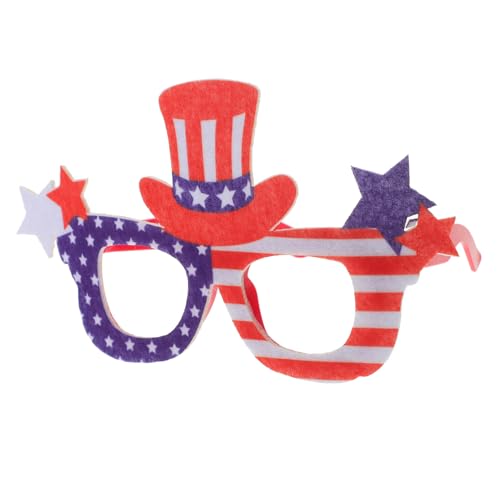 Holibanna Lustige Partybrillen 4 Patriotische Brille Fotoautomaten-requisiten Party-brillenrahmen Unabhängigkeitstagsbrille Holibanna Lustige Partybrillen 4 Patriotische Brille Fotoautomaten-requisiten Party-brillenrahmen Unabhängigkeitstagsbrille von Holibanna