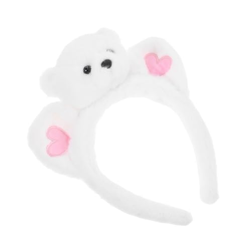 Holibanna Lustige Stirnband Frauen Niedliche Bärenhaarband Tierkostüm Dekoration Plüsch Stirnband Für Party Und Cosplay Hair Accessoire von Holibanna