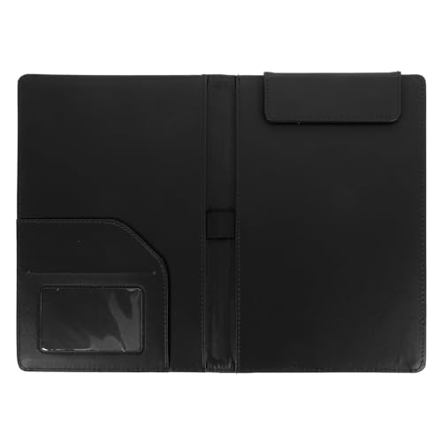 Holibanna Magnetische Clipboard Mappe für Restaurant und Hotel Dokumentenorganizer für Menüs Notizen und Unterlagen Schwarz für Büro Catering und Schule von Holibanna
