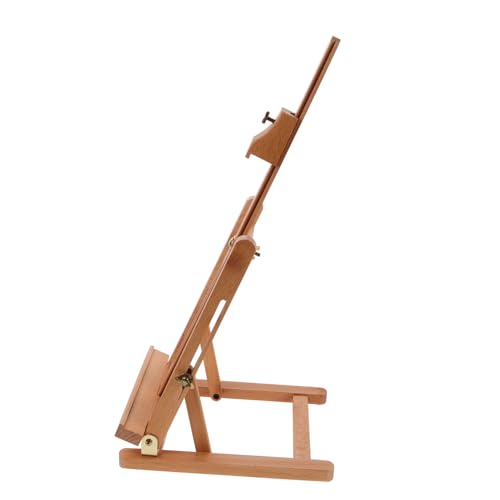 Holibanna Massive Holz Staffelei Tischmodell Tragbarer Stabiler Display Easel für Erwachsene und Leicht Transportierbar für Malerei Skizzen und Künstlerische Präsentationen Vielseitig Holibanna Massive Holz Staffelei Tischmodell Tragbarer Stabiler Display Easel für Erwachsene und Leicht Transportierbar für Malerei Skizzen und Künstlerische Präsentationen Vielseitig von Holibanna