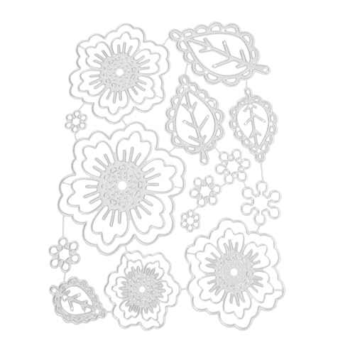 Holibanna Metall Stanzformen Blattmuster Hochcarbonstahl Stanzschablonen für DIY Karten Scrapbooking Album Basteln Kinderhandwerk Langlebig Sicher Holibanna Metall Stanzformen Blattmuster Hochcarbonstahl Stanzschablonen für DIY Karten Scrapbooking Album Basteln Kinderhandwerk Langlebig Sicher von Holibanna