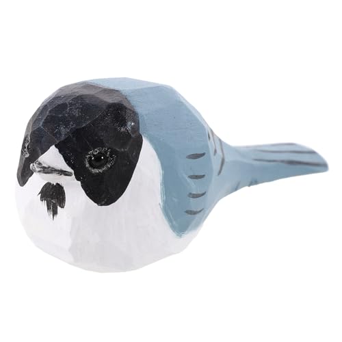 Holibanna Mini-vogelfigur Aus Holz Tisch Simulation Kleine Vogelstatue Aus Holz Holzdekoration Holibanna Mini-vogelfigur Aus Holz Tisch Simulation Kleine Vogelstatue Aus Holz Holzdekoration von Holibanna