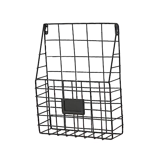 Holibanna Nordic Briefhalter Und Buchorganisator Aus Schmiedeeisen Schreibtischzubehör Für Dokumentenablage Im Wohnzimmer Design Platzsparend Und Funktional von Holibanna