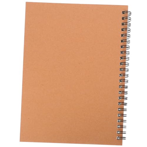 Holibanna Notizbücher für die Arbeit klein täglich Spiral- Spiralblock breit liniert Memoboard Schulmaterial für College-Studenten Notizbuch Notizblock lernen Spiralnotenbuch Papier von Holibanna