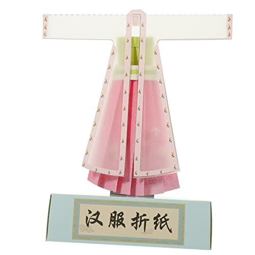 Holibanna Origami -Papier Kunsthandwerk Produkt falten Kind Chinesisches Handwerk origami basteln DIY papier Origami-Kit Faltpapier selber machen Origami-Papier basteln von Holibanna