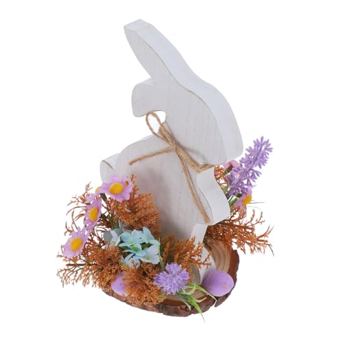 Holibanna Osterhase Holzdeko Rustikal Landhaus Stil Süße Osterhase Figuren Für Zuhause Und Party Dekoration Holibanna Osterhase Holzdeko Rustikal Landhaus Stil Süße Osterhase Figuren Für Zuhause Und Party Dekoration von Holibanna