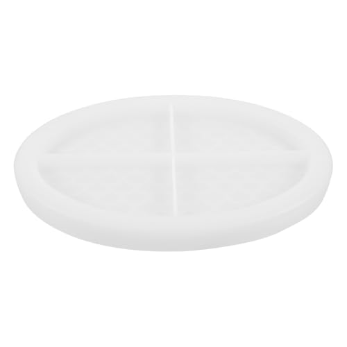 Holibanna Ovales Silikonform Gießform für Epoxidharz Tray DIY Resin Casting Mold Wiederverwendbar Flexibel Einfach zu Entformen und Reinigen für Schmuckhalter Kerzenhalter und Seifenschalen von Holibanna