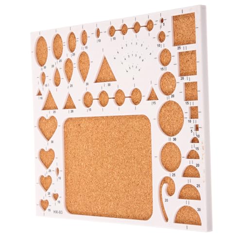 Holibanna Papiervorlage Papier -Quilling -Werkzeuge Quilling-Werkzeuge Bretter farbiges Papier groß Planke Form zum Rollen von Papier Quilling-Kits für Anfänger Plastik von Holibanna