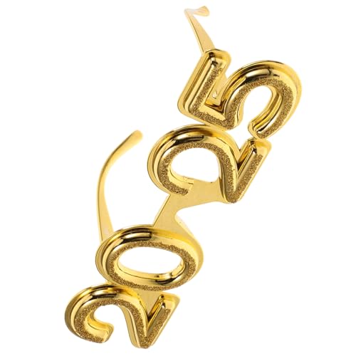 Holibanna Partybrille Kunststoff Brillengestell Stylische Neujahrsdeko Partyzubehör Lustige Brille für Erwachsene und Jugendliche Holibanna Partybrille Kunststoff Brillengestell Stylische Neujahrsdeko Partyzubehör Lustige Brille für Erwachsene und Jugendliche von Holibanna