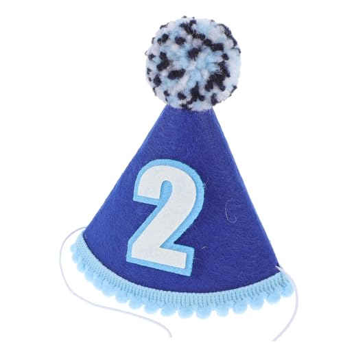 Holibanna Partyhut für Kinder Kegelhüte für die Geburtstagsfeier Foto-Requisite für Geburtstagsparty Stirnband Kappen Geburtstagsmütze für Baby Babygeburtstag Kopfbedeckung Einfach von Holibanna