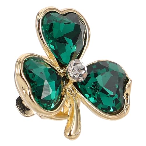 Holibanna Patrick Day Brosche Mit Strass Dekorativer Sicherheitsnadel Für Kleidung Vielseitig Einsetzbares Kostümzubehör Peacock von Holibanna