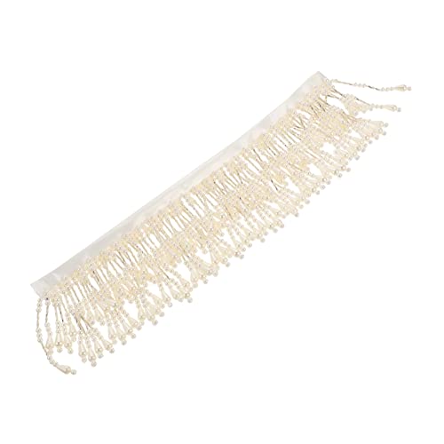 Holibanna Perlenband mit Feinem Tassel Design für Diy Projekte Strang für Bekleidungsdekoration Handgefertigte Schmuckherstellung und Bastelarbeiten von Holibanna
