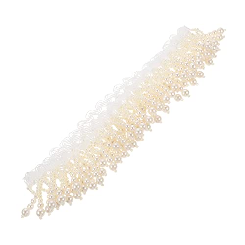Holibanna Perlenfransen Bordüre für Diy Handgefertigte Kleidung Dekorative Perlenborte für Kostüme Geeignet für Hochzeiten Feste und Bastelarbeiten Holibanna Perlenfransen Bordüre für Diy Handgefertigte Kleidung Dekorative Perlenborte für Kostüme Geeignet für Hochzeiten Feste und Bastelarbeiten von Holibanna