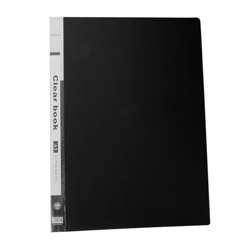 Holibanna Portfolio-taschenordner, Präsentationsbuch Mit Kunststoffhüllen Für Die Schule, Portfolio-ordner, Ordner, Ordner Mit Kunststoffhüllen, Portfolio-präsentationsbuch (a3) von Holibanna
