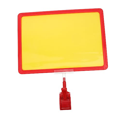 Holibanna Preisaufsteller mit Clip Wiederverwendbares Preisschild Board für Warenpreise Vielseitig Einsetzbar Langlebiges Material Einfache Handhabung für Verkaufsförderung und Aktionen Holibanna Preisaufsteller mit Clip Wiederverwendbares Preisschild Board für Warenpreise Vielseitig Einsetzbar Langlebiges Material Einfache Handhabung für Verkaufsförderung und Aktionen von Holibanna
