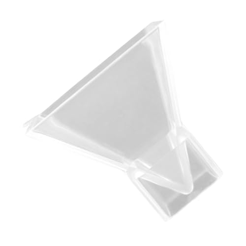 Holibanna Pyramidenform Silikon -epoxidformen Silikonformen Für Epoxidharz Pyramiden-bastelform Geometrische Anhängerform Pyramidenmodellform Form Für Den Pyramidenguss Kieselgel Transparent von Holibanna