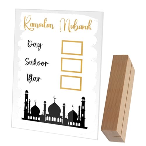 Holibanna Ramadan Mubarak – Acrylspiegeltisch Eid-Dekorationen Islamisches Monddekor Holibanna Ramadan Mubarak – Acrylspiegeltisch Eid-Dekorationen Islamisches Monddekor von Holibanna