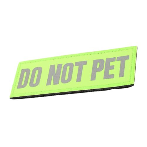 Holibanna Reflektierender Service Hund Patch Abnehmbar Robustes Nylon Sicheres Design für Professionelle Diensthunde Erhöhte Sichtbarkeit bei Nacht Passend für Geschirr Welpen und Arbeits Holibanna Reflektierender Service Hund Patch Abnehmbar Robustes Nylon Sicheres Design für Professionelle Diensthunde Erhöhte Sichtbarkeit bei Nacht Passend für Geschirr Welpen und Arbeits von Holibanna