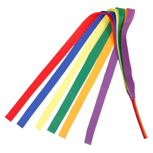 Holibanna Regenbogen Tanzband für Tragbares Gymnastikband für Kreative Tänze und Aufführungen für Yoga Tanz und als für und Familie Holibanna Regenbogen Tanzband für Tragbares Gymnastikband für Kreative Tänze und Aufführungen für Yoga Tanz und als für und Familie von Holibanna
