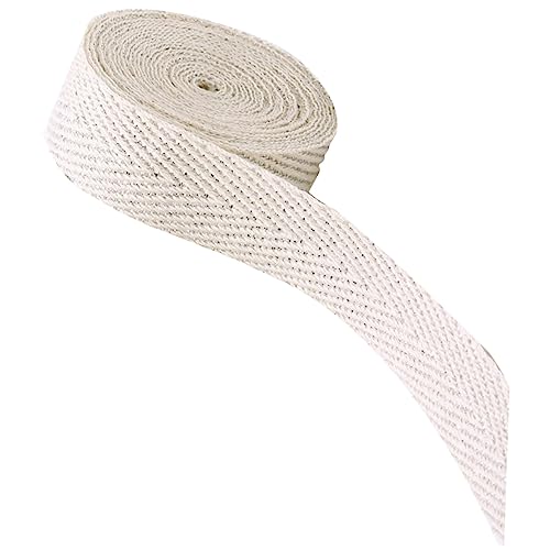 Holibanna Reines Baumwollband Breit Weiches Langlebiges Schrägband für Geschenkverpackung DIY Basteln Hautfreundliches Einfassband für Dekoration und Handarbeit Holibanna Reines Baumwollband Breit Weiches Langlebiges Schrägband für Geschenkverpackung DIY Basteln Hautfreundliches Einfassband für Dekoration und Handarbeit von Holibanna