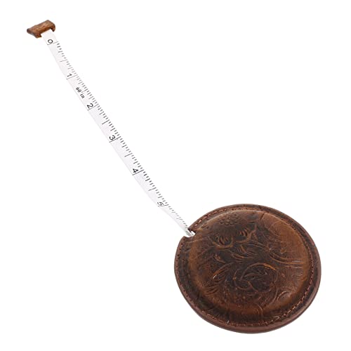 Holibanna Retro Maßband Maßband für Körpermessungen Leicht und Einziehbar für Nähen Handwerk und Genaue Messungen von Kurven und Flächen von Holibanna