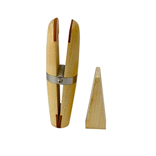Holibanna Ringherstellungs Klemme Holz Schmuck Werkzeug mit Verstellbarer Spannfunktion Kompakt und Leicht für Präzises Halten und Reparieren von Ringen und Kleinen Schmuckteilen von Holibanna
