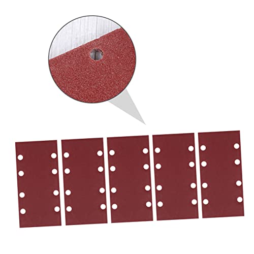 Holibanna Schleifpapier Schleifen Ersatzschleifpapier Trockenbau Feines Schleifpapier Klebeschleifer Sortiertes Schleifpapier Schleifpapier Mit Hoher Körnung Möbel Rotes von Holibanna