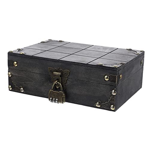 Holibanna Schmuckschatulle Schmuckbehälter Antik Retro Dekoratives Schmuckkästchen Schmuck Organizer Halskette Vintage Für Schlafzimmer Ohrring Etui Organizer von Holibanna