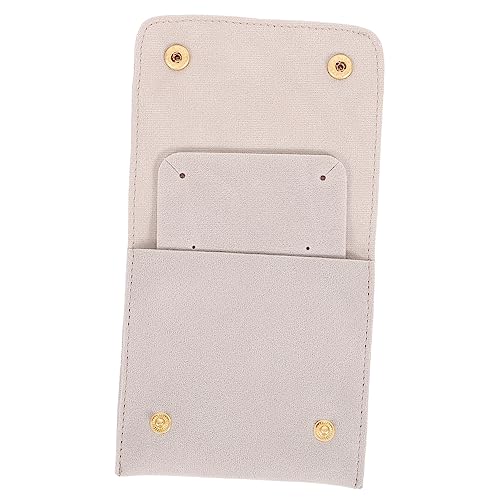 Holibanna Schmucktaschen Schmuckbeutel Seide Mini Leinen zarte kleine Ohrringetasche Beutel für Halsketten, Armbänder kleiner Schmuckverpackungsbeutel Samt-Strickstoff Grey Holibanna Schmucktaschen Schmuckbeutel Seide Mini Leinen zarte kleine Ohrringetasche Beutel für Halsketten, Armbänder kleiner Schmuckverpackungsbeutel Samt-Strickstoff Grey von Holibanna