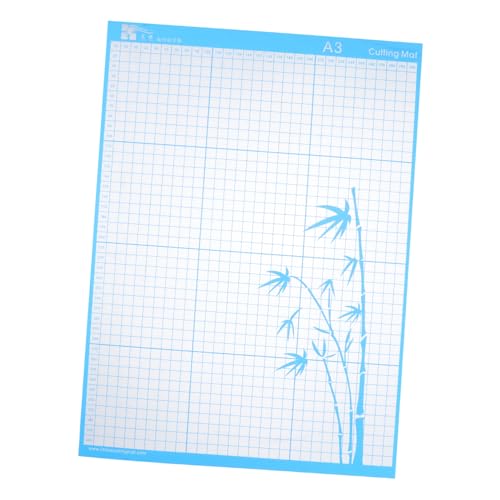 Holibanna Schneidematte PVC Selbstheilende Bastelunterlage für Schneideplotter und Handarbeiten für Quilting Nähen Scrapbooking und Modellbau Blau von Holibanna