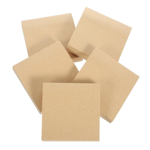 Holibanna Selbstklebende Haftnotizen Farbenfrohe Notizblöcke für Schule Büro und Zuhause Praktische Index Tabs für Aufgabenlisten und Erinnerungen von Holibanna
