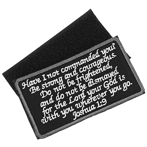 Holibanna Selbstklebender Patch mit Bibelvers Dekorativer Aufnäher für Kleidung DIY Bastelzubehör Geeignet für Kissen Pullover Hemden und Mehr Holibanna Selbstklebender Patch mit Bibelvers Dekorativer Aufnäher für Kleidung DIY Bastelzubehör Geeignet für Kissen Pullover Hemden und Mehr von Holibanna