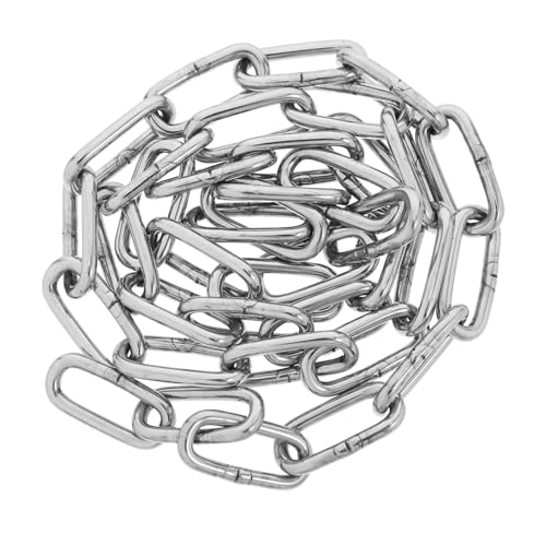 Holibanna Silberne Boxsackkette Hängekette 201 Edelstahl Zaunkette Metall Rigging Kette Holibanna Silberne Boxsackkette Hängekette 201 Edelstahl Zaunkette Metall Rigging Kette von Holibanna