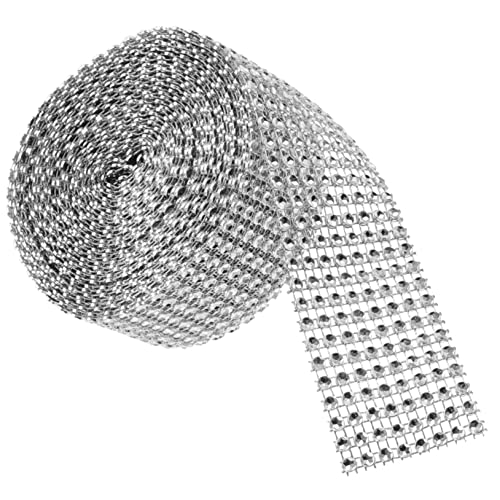 Holibanna Silbernes Strassband Reihig Cuttable Verschleißfestes Bastelband für Dekorationen Ersatz Rhinestone Ribbon für Hochzeit Party Handwerk Selbstklebend Vielseitig Verwendbar Holibanna Silbernes Strassband Reihig Cuttable Verschleißfestes Bastelband für Dekorationen Ersatz Rhinestone Ribbon für Hochzeit Party Handwerk Selbstklebend Vielseitig Verwendbar von Holibanna