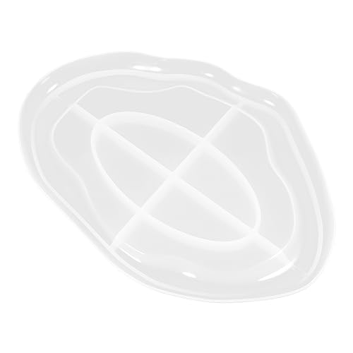 Holibanna Silikon Epoxidharz Tablettform für Selbstgemacht Teetassen Wolkenform Wiederverwendbar Flexibel für Schmuckaufbewahrung Untersetzer und Bastelprojekte von Holibanna