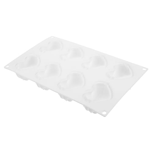 Holibanna Silikon Herzform Gießform für Kerzen Schokolade Fondant Lebensmittelecht Hitzebeständig für DIY Dekorationen und Holibanna Silikon Herzform Gießform für Kerzen Schokolade Fondant Lebensmittelecht Hitzebeständig für DIY Dekorationen und von Holibanna