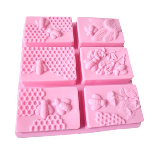 Holibanna Silikon Honigwabenform Hitze Kältebeständig Flexible DIY Seifen Eiswürfelform Quadratische Silikonbackform für Kuchen Pralinen Süßigkeiten und Desserts Zufällige Zufällige Farbe Holibanna Silikon Honigwabenform Hitze Kältebeständig Flexible DIY Seifen Eiswürfelform Quadratische Silikonbackform für Kuchen Pralinen Süßigkeiten und Desserts Zufällige Zufällige Farbe von Holibanna