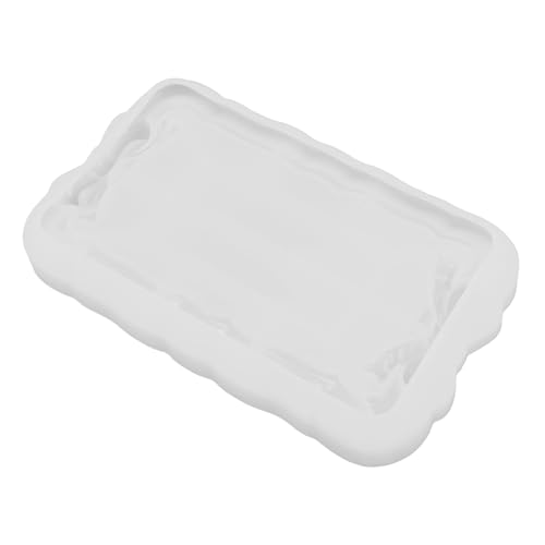 Holibanna Silikon Tray Form für DIY Flexible Gießform für Schmuckablage Wiederverwendbare Silikonform für Epoxidharz für Bastelprojekte und Tischdekorationen von Holibanna
