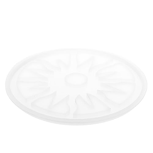 Holibanna Silikon Untersetzer Gießform für Diy Tassenmatte Einfaches Demoulding Handwerkskunst für Wasserbecher Basteln für Familie und von Holibanna
