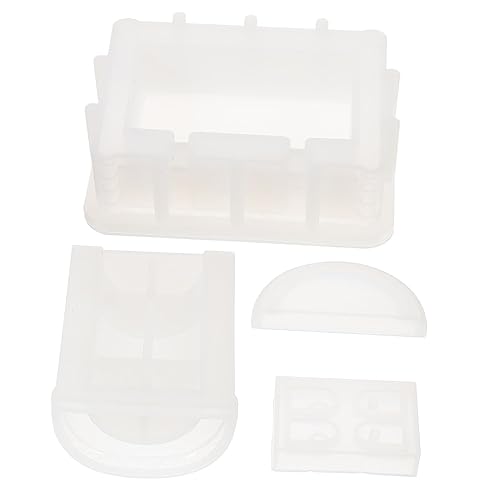 Holibanna Silikonform DIY Schatztruhe Gießform für Epoxidharz Box Basteln Schmuckkästchen Organizer Wiederverwendbar Leicht zu Reinigen Langlebig Geschenkidee von Holibanna