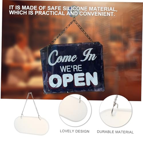 Holibanna Silikonform Oval DIY Türschild Gießform Transparent Langlebig Flexibel für Epoxidharz Kunsthandwerk mit Kette für Heimdekoration und Bastelbedarf Holibanna Silikonform Oval DIY Türschild Gießform Transparent Langlebig Flexibel für Epoxidharz Kunsthandwerk mit Kette für Heimdekoration und Bastelbedarf von Holibanna