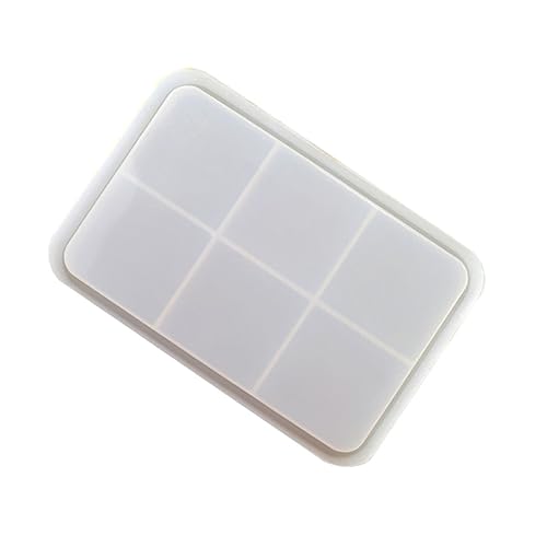 Holibanna Silikonform Tablett DIY Tray Mould Epoxidharz Gießform Kreatives Bastelset Handgefertigt für Individuelle Dekorationen und Einzigartige Kunstwerke von Holibanna
