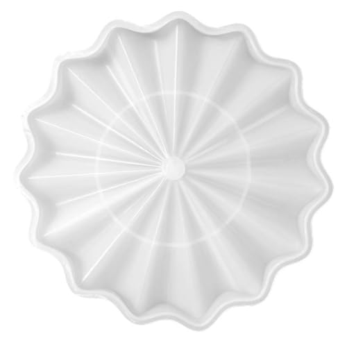 Holibanna Silikonform Wellenmuster DIY Tellerform Flexibel Lebensmittelecht Langlebig Praktische Gießform für Dessert Obsttablett Kreative Servierplatten Holibanna Silikonform Wellenmuster DIY Tellerform Flexibel Lebensmittelecht Langlebig Praktische Gießform für Dessert Obsttablett Kreative Servierplatten von Holibanna