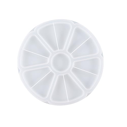 Holibanna Silikonform für Diy Epoxidharz Flexibles Transparentes Gießwerkzeug für Kreative Aufbewahrungsschalen und Schmuckkästen Leicht zu Reinigen Verwenden von Holibanna