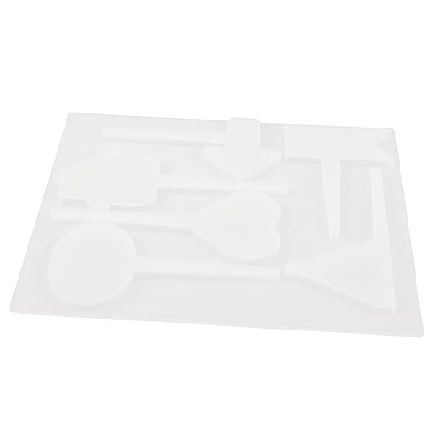 Holibanna Silikonform für Pflanzenschilder Wiederverwendbare Gießform für DIY Gartenetiketten Flexible und Langlebige Silikonform für Gartenprojekte Einfach zu Bedienen von Holibanna