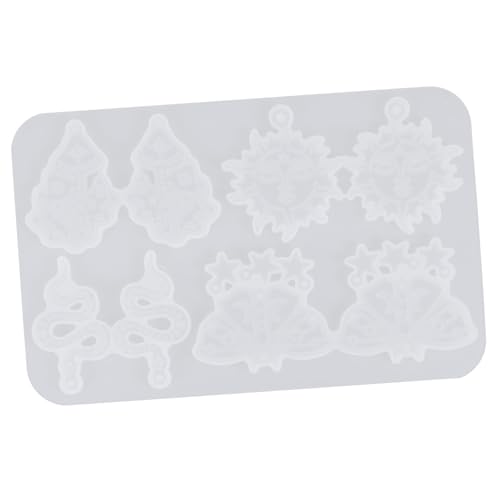 Holibanna Silikonform für Schmuckanhänger DIY Epoxidharz Gießform Flexibel Reißfest Abwaschbar Verschiedene Formen für Ohrringe und Anhänger Handliche Silikonform für Kreative Holibanna Silikonform für Schmuckanhänger DIY Epoxidharz Gießform Flexibel Reißfest Abwaschbar Verschiedene Formen für Ohrringe und Anhänger Handliche Silikonform für Kreative von Holibanna