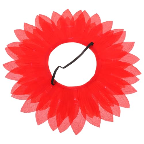 Holibanna Sonnenblumen Kopfbedeckung Für Rotes Sonnenblumen Stirnband Partydekoration Und Kostüm Accessoire Für Sportspiele Und Veranstaltungen von Holibanna